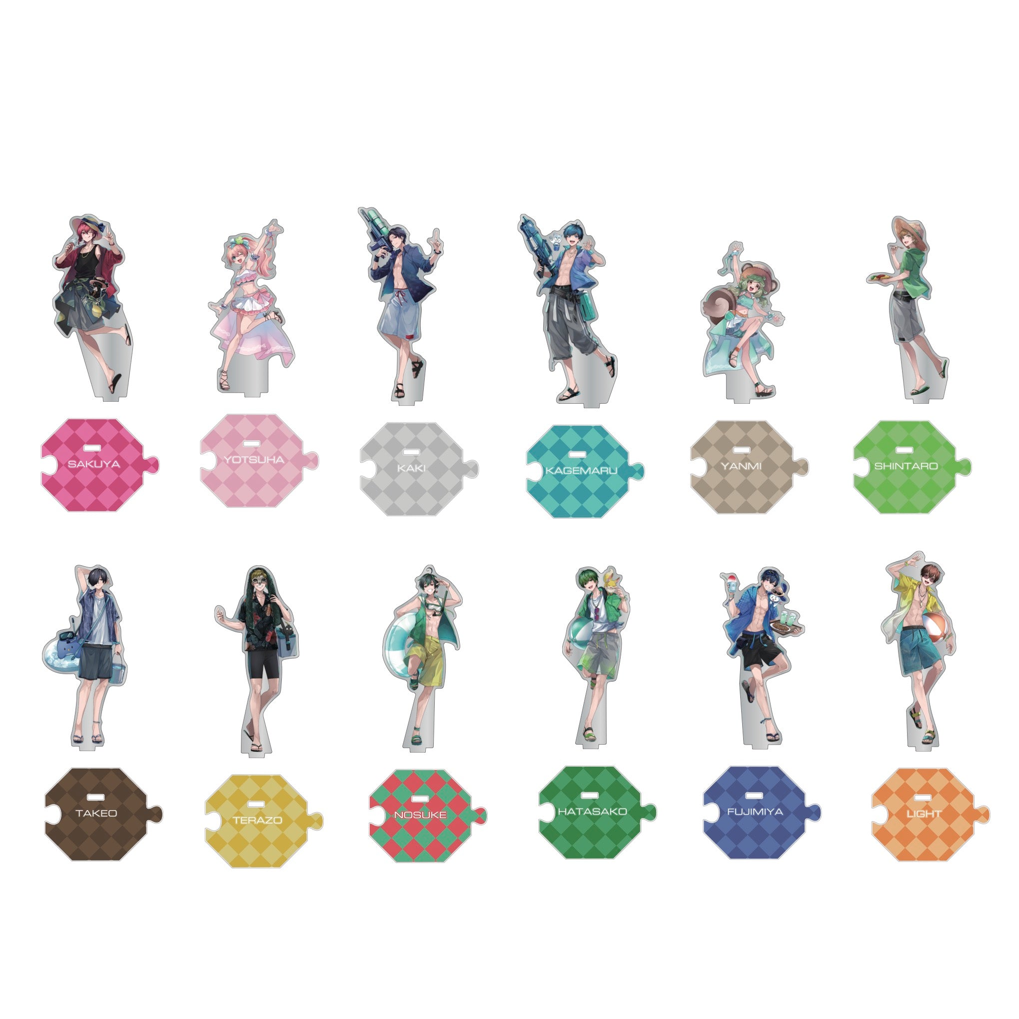 2024SUMMERアクリルスタンド 全12種 – Sirwner loves